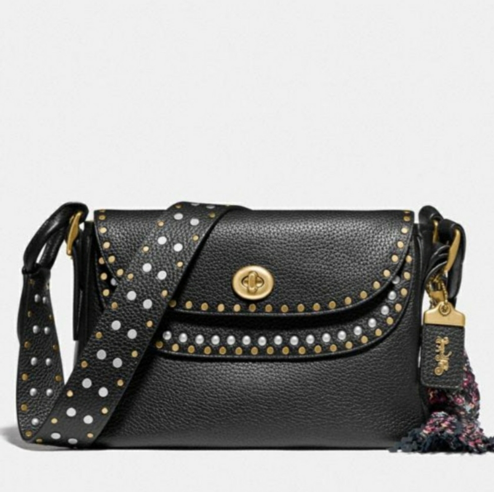 Coach x Tabitha Simmons Crossbody with Riv…